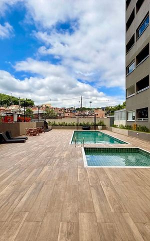 Apartamento à venda com 37m², 2 quartos e sem vaga Apartamento à venda com 37m², 2 quartos e sem vagaPiscina