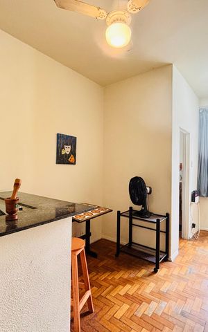 Apartamento à venda com 40m², 1 quarto e sem vaga