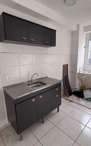 Apartamento à venda com 44m², 2 quartos e 1 vaga Apartamento à venda com 44m², 2 quartos e 1 vagaCozinha