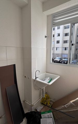 Apartamento à venda com 44m², 2 quartos e 1 vaga Apartamento à venda com 44m², 2 quartos e 1 vagaÁrea de Serviço