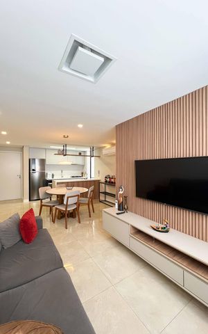 Apartamento para alugar com 65m², 2 quartos e 2 vagas Apartamento para alugar com 65m², 2 quartos e 2 vagasSala