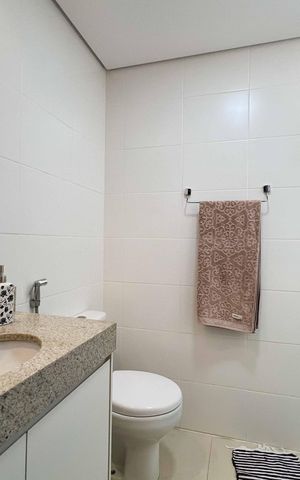 Apartamento para alugar com 65m², 2 quartos e 2 vagas Apartamento para alugar com 65m², 2 quartos e 2 vagasBanheiro