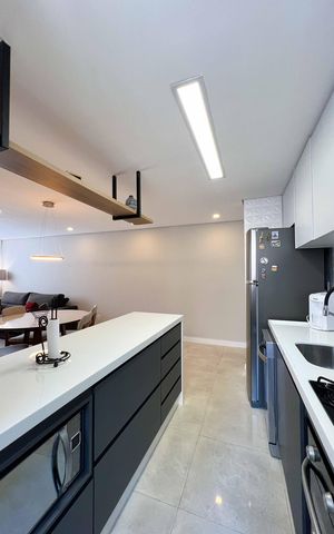 Apartamento para alugar com 65m², 2 quartos e 2 vagas Apartamento para alugar com 65m², 2 quartos e 2 vagasCozinha