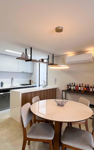 Apartamento para alugar com 65m², 2 quartos e 2 vagas Apartamento para alugar com 65m², 2 quartos e 2 vagasSala de Jantar