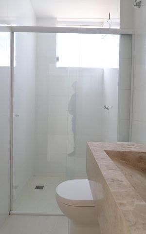 Apartamento para alugar com 120m², 2 quartos e 2 vagasBanheiro Social