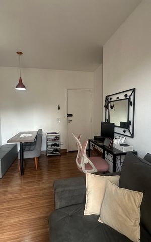 Apartamento à venda com 59m², 2 quartos e 1 vaga Apartamento à venda com 59m², 2 quartos e 1 vagaSala