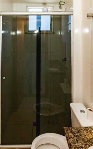 Apartamento à venda com 58m², 2 quartos e 1 vagaBanheiro Social