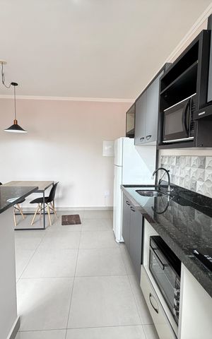 Studio para alugar com 38m², 1 quarto e sem vaga Studio para alugar com 38m², 1 quarto e sem vagaCozinha