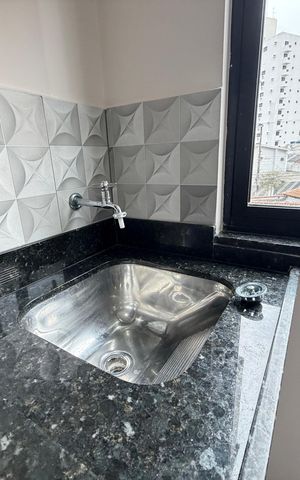 Studio para alugar com 38m², 1 quarto e sem vaga Studio para alugar com 38m², 1 quarto e sem vagaCozinha