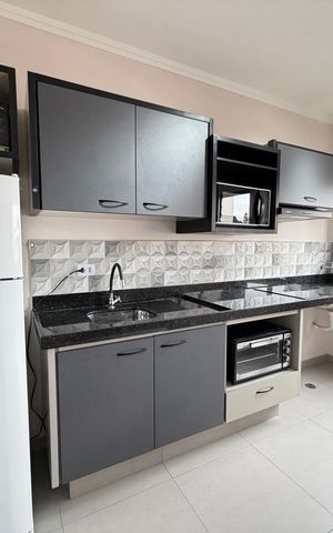Studio para alugar com 38m², 1 quarto e sem vaga Studio para alugar com 38m², 1 quarto e sem vagaCozinha