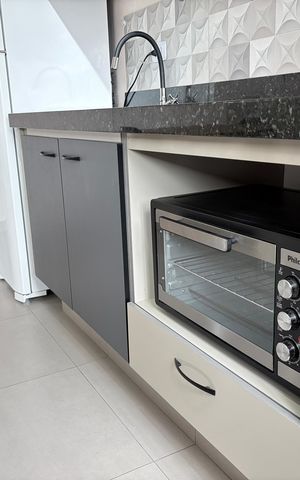 Studio para alugar com 38m², 1 quarto e sem vaga Studio para alugar com 38m², 1 quarto e sem vagaCozinha