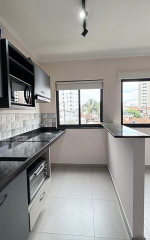 Studio para alugar com 38m², 1 quarto e sem vaga Studio para alugar com 38m², 1 quarto e sem vagaCozinha