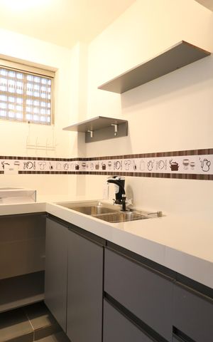 Apartamento à venda com 67m², 2 quartos e sem vagaCozinha e Área de serviço 