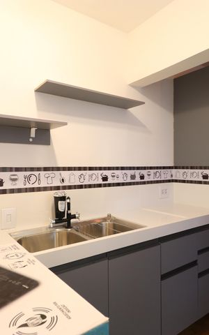 Apartamento à venda com 67m², 2 quartos e sem vagaCozinha e Área de serviço 