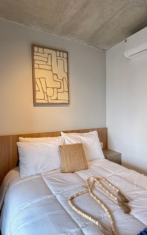 Studio para alugar com 27m², 1 quarto e sem vagaQuarto