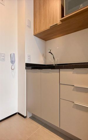 Studio para alugar com 27m², 1 quarto e sem vagaCozinha 