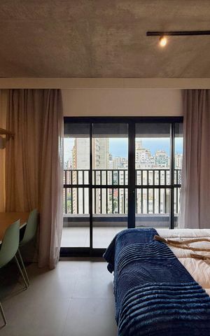 Studio para alugar com 27m², 1 quarto e sem vagaQuarto 