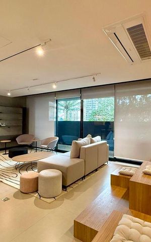Studio para alugar com 27m², 1 quarto e sem vagaCoworking 