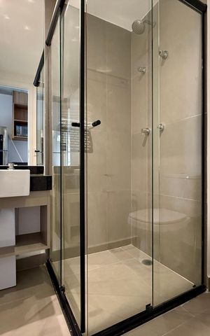 Studio para alugar com 27m², 1 quarto e sem vagaBanheiro 