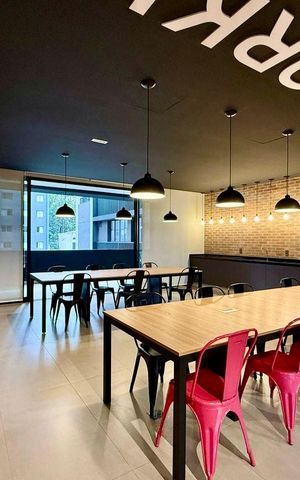 Studio para alugar com 27m², 1 quarto e sem vagaCoworking