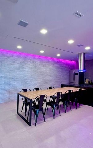 Studio para alugar com 27m², 1 quarto e sem vagaSalão Gourmet 