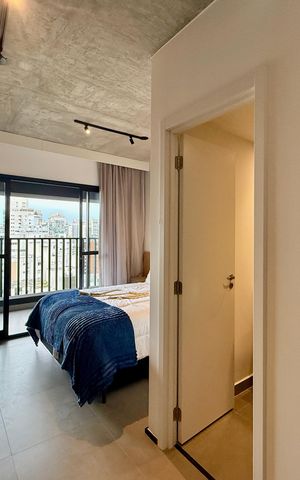 Studio para alugar com 27m², 1 quarto e sem vagaCozinha 