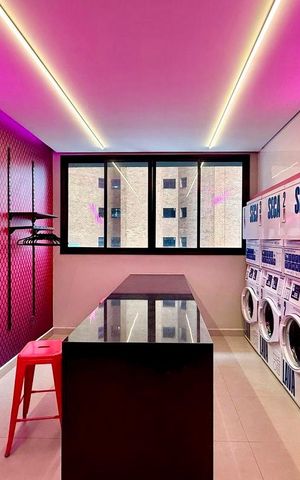 Studio para alugar com 27m², 1 quarto e sem vagaLavanderia 