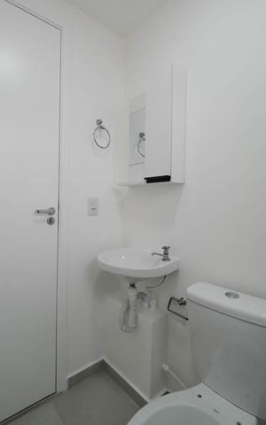 Apartamento para alugar com 30m², 1 quarto e sem vagaBanheiro