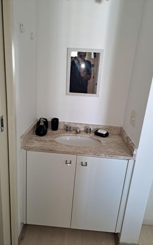 Apartamento para alugar com 37m², 1 quarto e sem vaga Apartamento para alugar com 37m², 1 quarto e sem vagaBanheiro