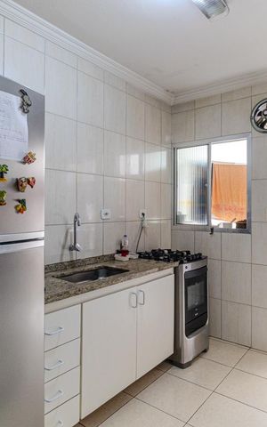 Apartamento à venda com 90m², 2 quartos e sem vagaCozinha