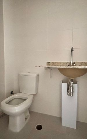 Apartamento à venda com 48m², 1 quarto e 1 vaga Apartamento à venda com 48m², 1 quarto e 1 vagaBanheiro