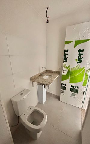 Apartamento à venda com 48m², 1 quarto e 1 vaga Apartamento à venda com 48m², 1 quarto e 1 vagaBanheiro