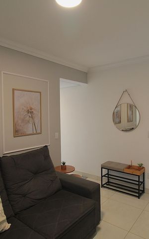 Apartamento à venda com 105m², 2 quartos e 1 vaga Apartamento à venda com 105m², 2 quartos e 1 vagaSala