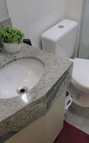 Apartamento à venda com 105m², 2 quartos e 1 vaga Apartamento à venda com 105m², 2 quartos e 1 vagaBanheiro Social