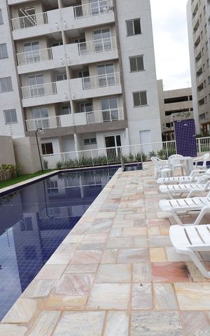 Apartamento para alugar com 38m², 2 quartos e 1 vagaÁrea comum - Piscina