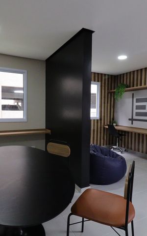 Apartamento para alugar com 38m², 2 quartos e 1 vagaÁrea comum - CoWorking