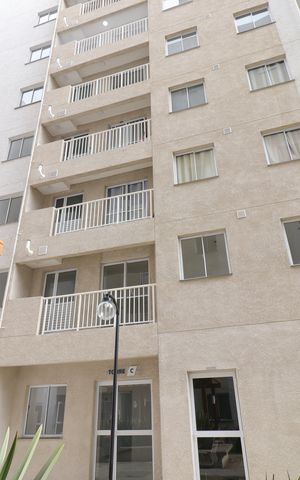 Apartamento para alugar com 38m², 2 quartos e 1 vagaFachada do bloco