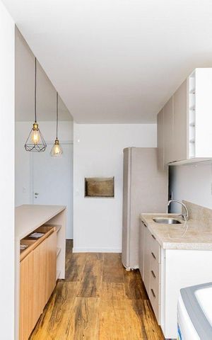 Apartamento para alugar com 60m², 2 quartos e 1 vaga Apartamento para alugar com 60m², 2 quartos e 1 vagaÁrea de serviço