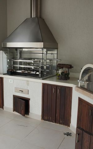 Casa de condomínio à venda com 420m², 5 quartos e 3 vagasÁrea gourmet