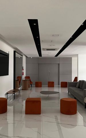 Apartamento para alugar com 41m², 1 quarto e 1 vaga Apartamento para alugar com 41m², 1 quarto e 1 vagaÁrea comum - Salão de festas