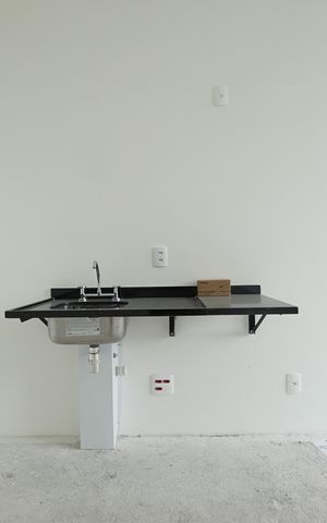 Studio à venda com 24m², 1 quarto e sem vagaCozinha