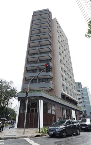 Studio à venda com 24m², 1 quarto e sem vagaFachada