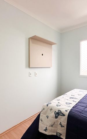 Apartamento para alugar com 59m², 2 quartos e 1 vaga Apartamento para alugar com 59m², 2 quartos e 1 vagaQuarto 2