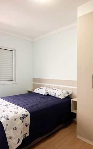 Apartamento para alugar com 59m², 2 quartos e 1 vaga Apartamento para alugar com 59m², 2 quartos e 1 vagaQuarto 2