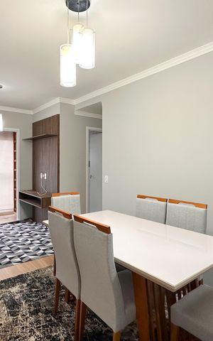 Apartamento para alugar com 59m², 2 quartos e 1 vaga Apartamento para alugar com 59m², 2 quartos e 1 vagaSala