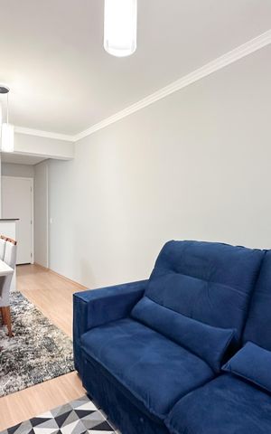 Apartamento para alugar com 59m², 2 quartos e 1 vaga Apartamento para alugar com 59m², 2 quartos e 1 vagaSala