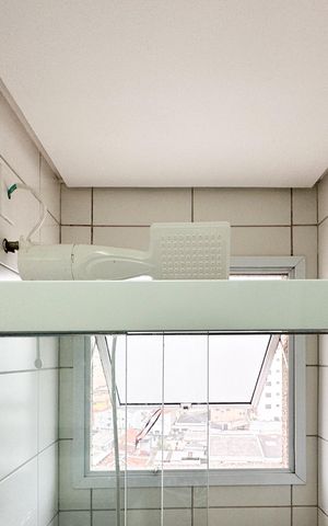 Apartamento para alugar com 59m², 2 quartos e 1 vaga Apartamento para alugar com 59m², 2 quartos e 1 vagaBanheiro Social
