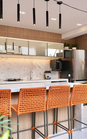 Apartamento à venda com 62m², 3 quartos e 2 vagas Apartamento à venda com 62m², 3 quartos e 2 vagasÁrea comum - Espaço Gourmet