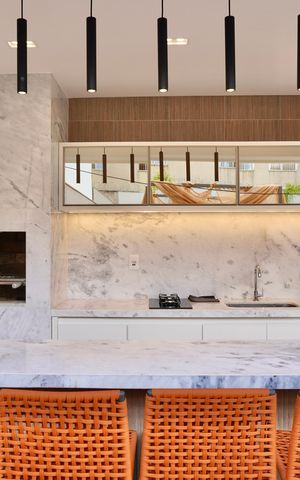 Apartamento à venda com 62m², 3 quartos e 2 vagas Apartamento à venda com 62m², 3 quartos e 2 vagasÁrea comum - Espaço Gourmet