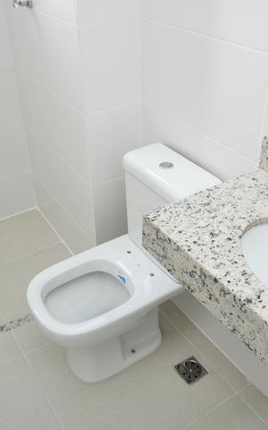 Apartamento à venda com 62m², 3 quartos e 2 vagas Apartamento à venda com 62m², 3 quartos e 2 vagasBanheiro Social